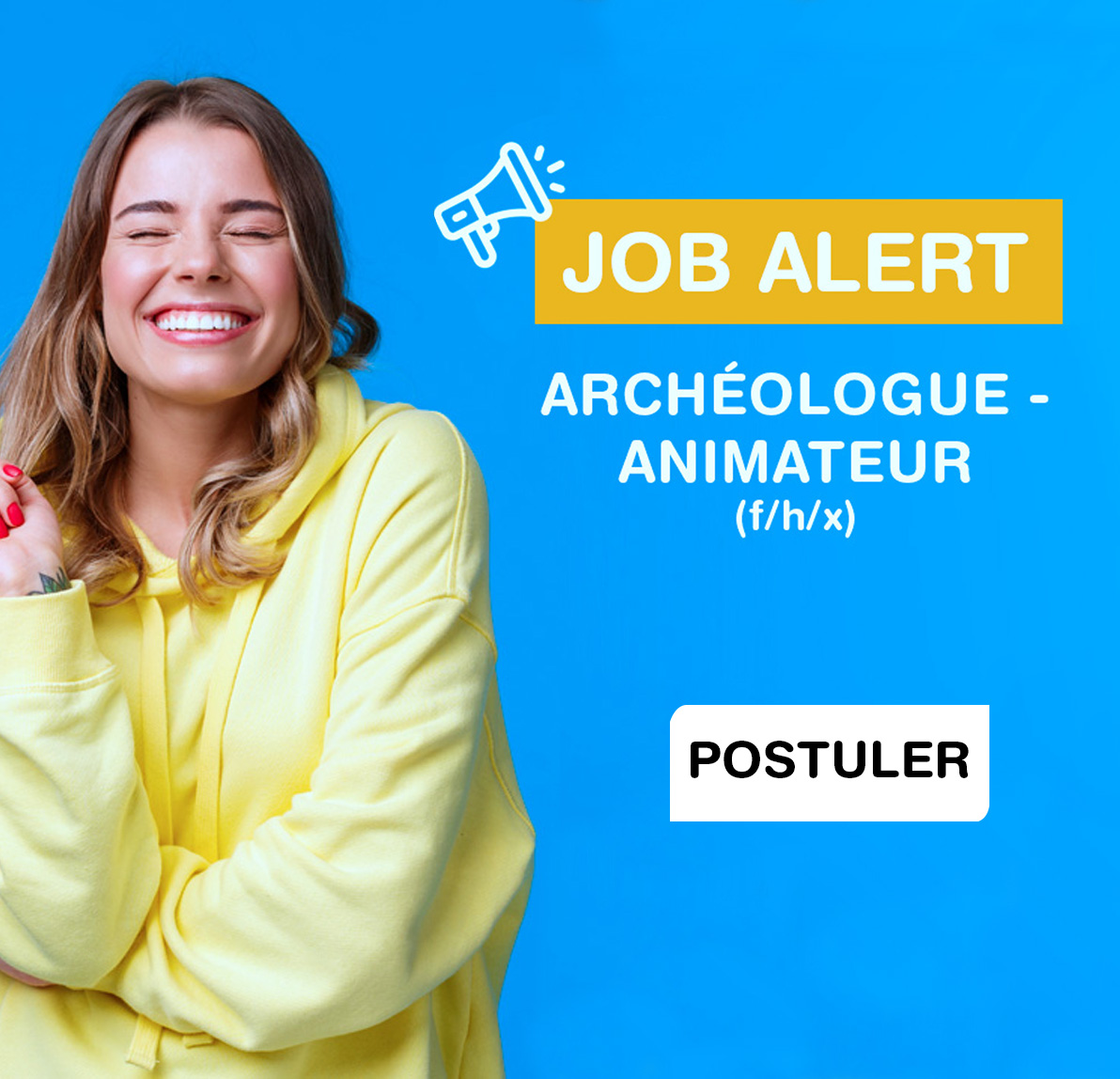 Offre d'emploi archéologue-animateur