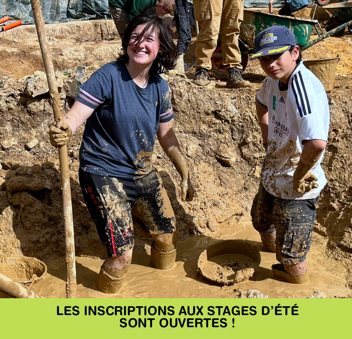 les inscriptions aux stages d'été sont ouvertes