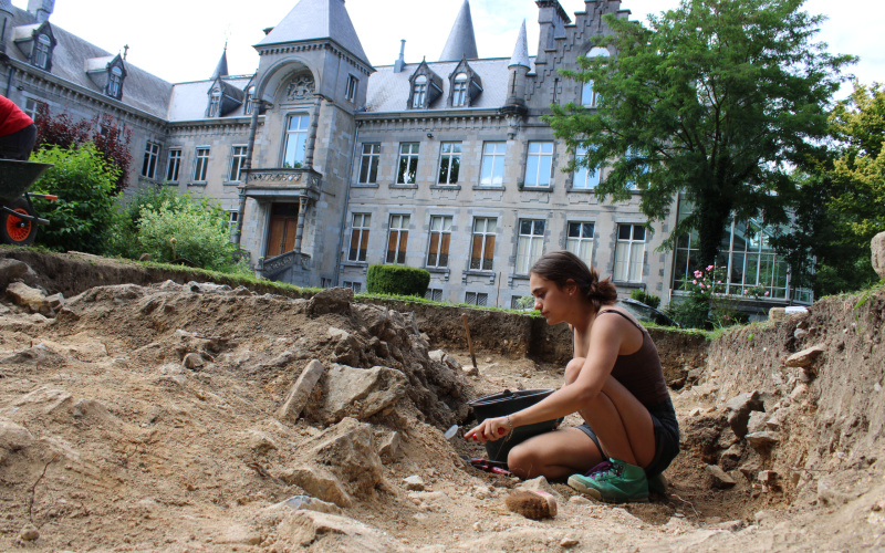 Chantier archeo Gesves